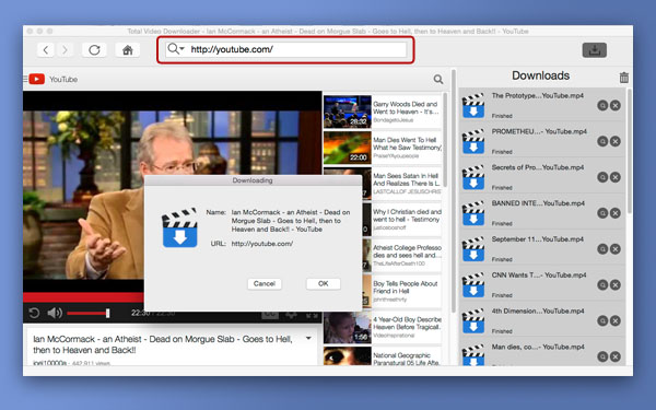 download movies from youtube for free for mac